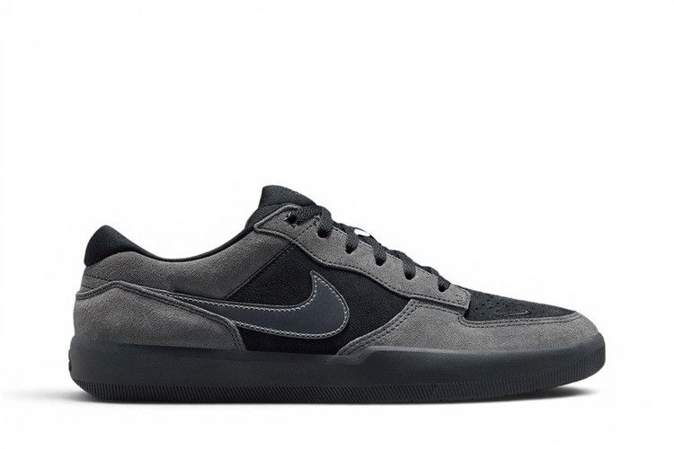 Nike SB Force 58 'Black Anthracite' — Black/Anthracite/Gym Red/Metallic Dark Grey (2)