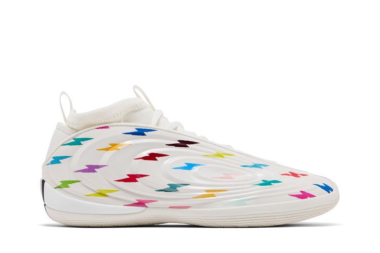 Jalen Williams x adidas Harden Vol. 10 PE 'Thunderbolt' — Core White/Core White/Core Black