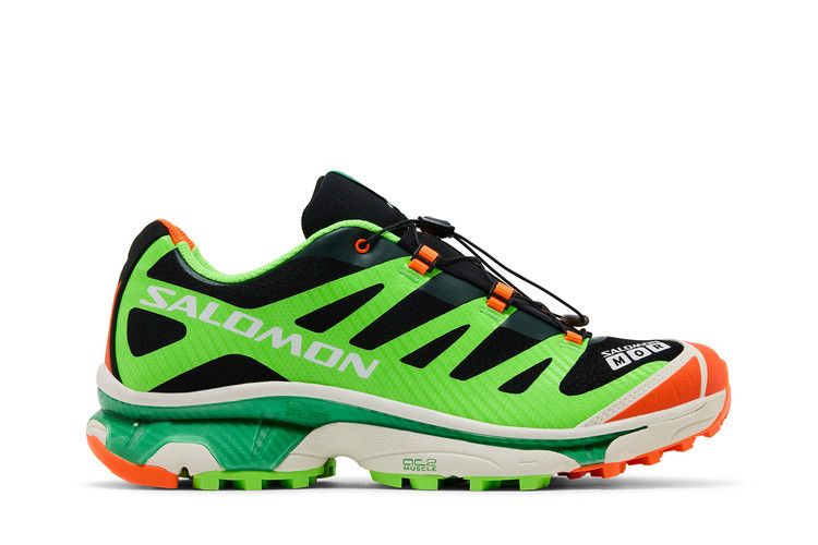 Feid x Salomon XT-4 OG 'Ferxxocalipsis' — Black/Green Gecko/Shocking Orange