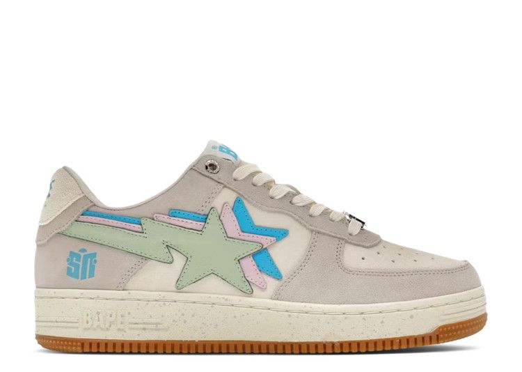 BAPE A Bathing Ape Sta News 'Day' — White/Grey-Multi-Color