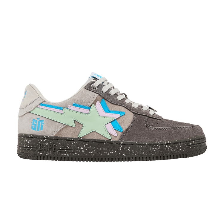 BAPE A Bathing Ape Sta News 'Night' — Dark Grey/Grey-Multi-Color