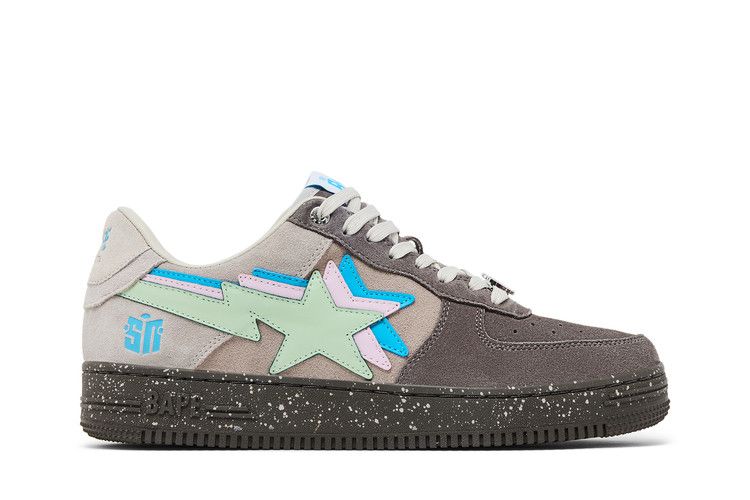 BAPE A Bathing Ape Sta News 'Night' — Dark Grey/Grey-Multi-Color