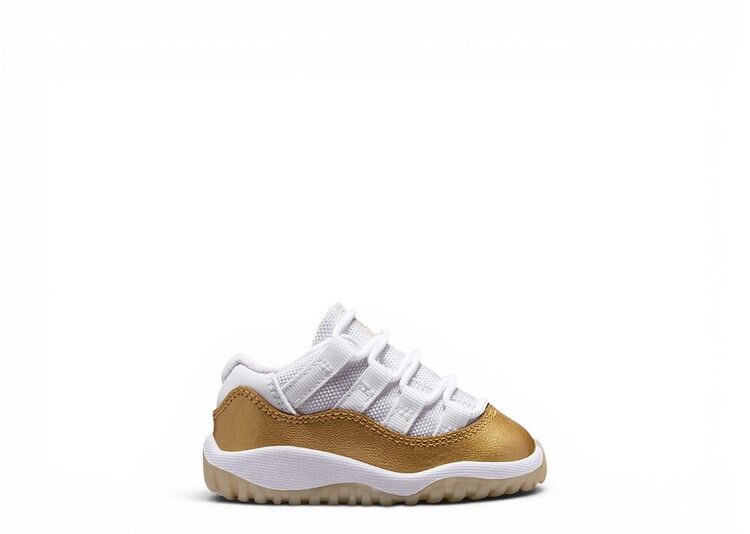 Air Jordan 11 Retro TD 'Mother's Day' — White/Team Gold/Metallic Gold