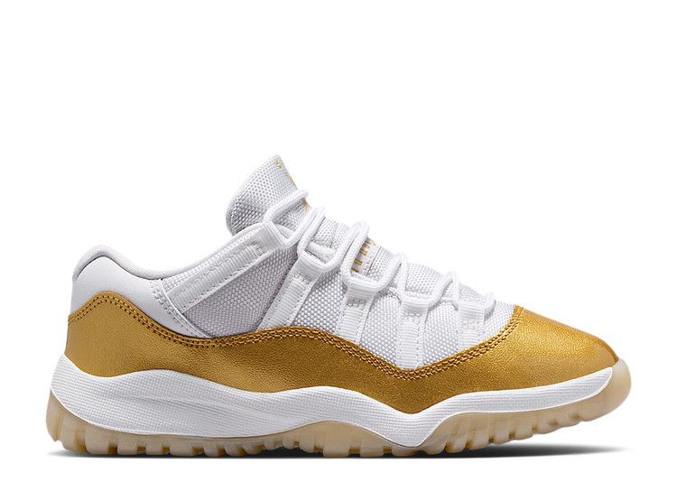 Air Jordan 11 Retro PS 'Mother's Day' — White/Team Gold/Metallic Gold