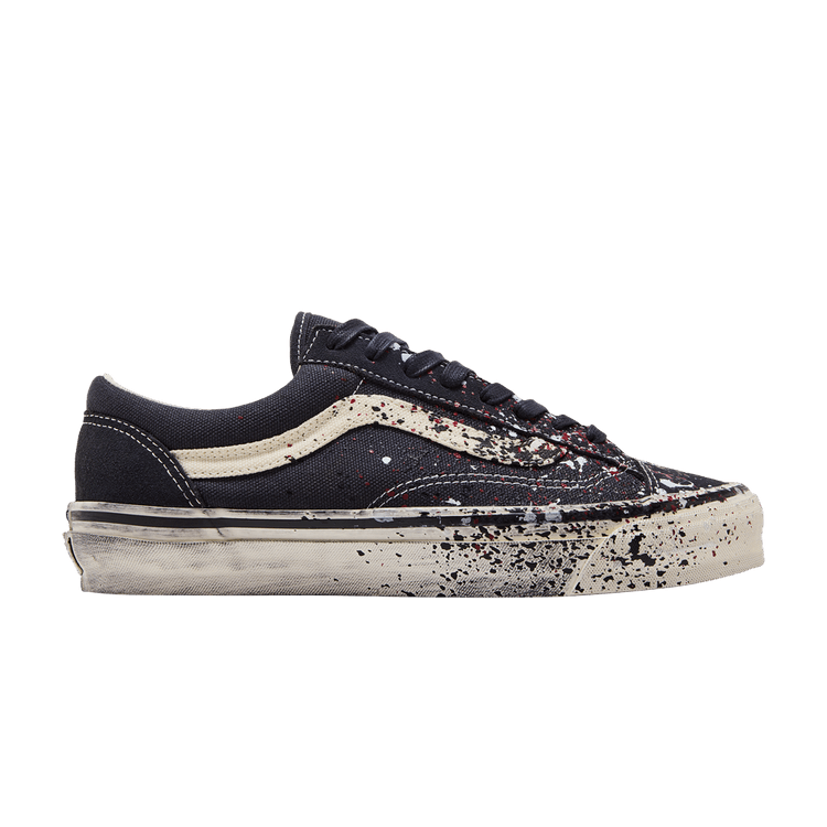 Vans Old Skool 36 Paint Splatter 'Paint Splatter Charcoal Grey' — Charcoal Grey