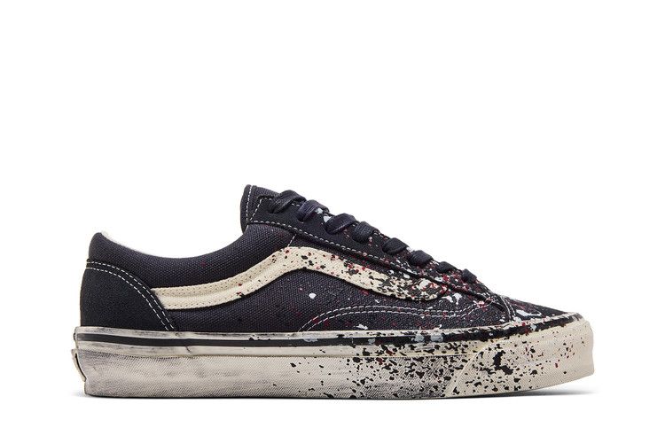 Vans Old Skool 36 Paint Splatter 'Paint Splatter Charcoal Grey' — Charcoal Grey