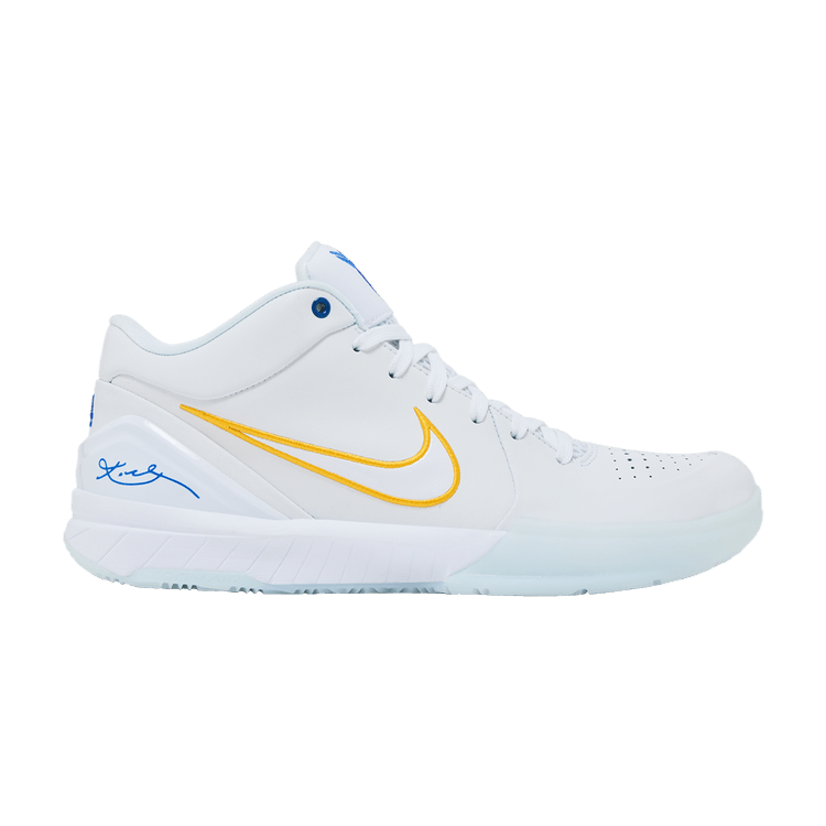 Nike Kobe 4 Protro 'Draft Day Pack - Golden State Warriors' — White/Glacier Blue/Bold Berry