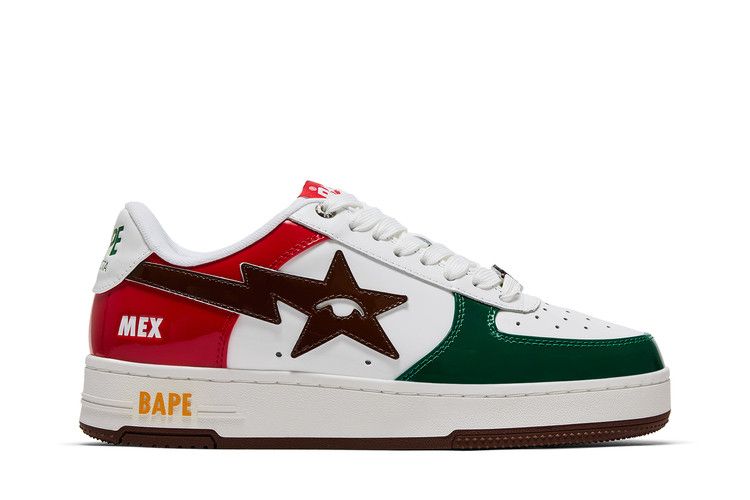 KidSuper x Bape Sta 'SuperBape Cup - Mexico' — Green/White/Red/Brown