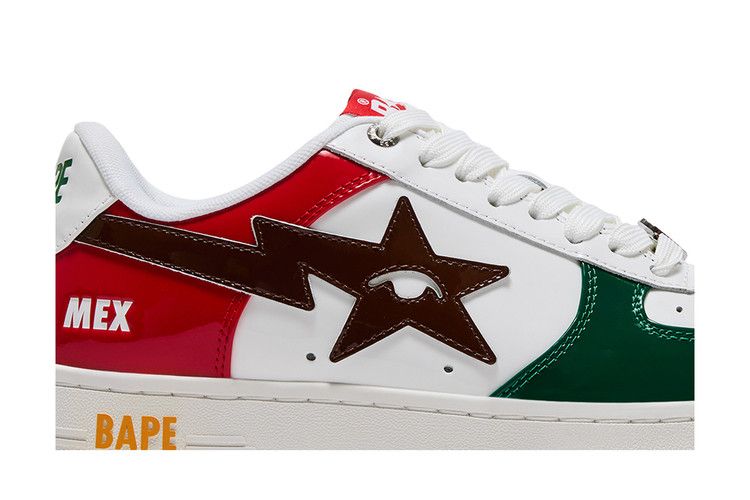 KidSuper x Bape Sta 'SuperBape Cup - Mexico' — Green/White/Red/Brown