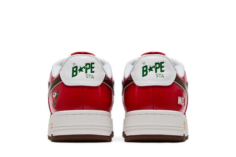KidSuper x Bape Sta 'SuperBape Cup - Mexico' — Green/White/Red/Brown