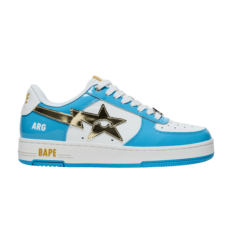KidSuper x Bape Sta 'SuperBape Cup - Argentina' — Blue/White/Gold
