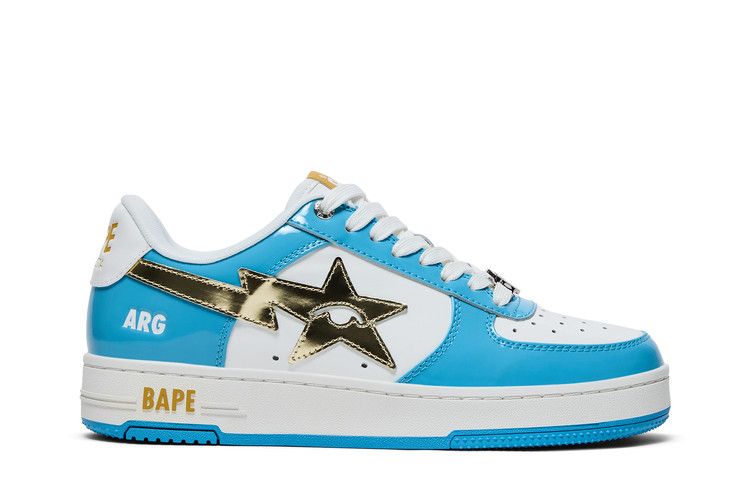 KidSuper x Bape Sta 'SuperBape Cup - Argentina' — Blue/White/Gold