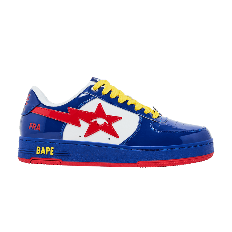KidSuper x Bape Sta 'SuperBape Cup - France' — Blue/White/Yellow