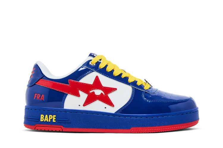 KidSuper x Bape Sta 'SuperBape Cup - France' — Blue/White/Yellow