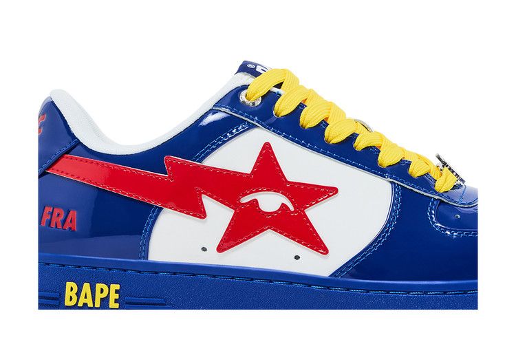 KidSuper x Bape Sta 'SuperBape Cup - France' — Blue/White/Yellow