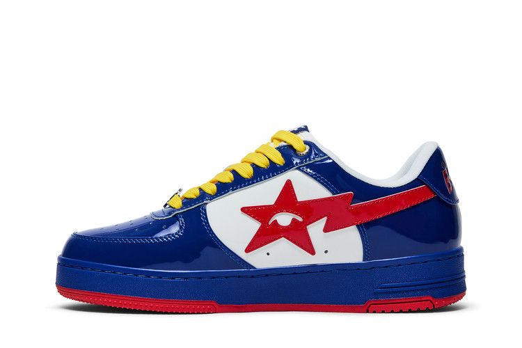 KidSuper x Bape Sta 'SuperBape Cup - France' — Blue/White/Yellow