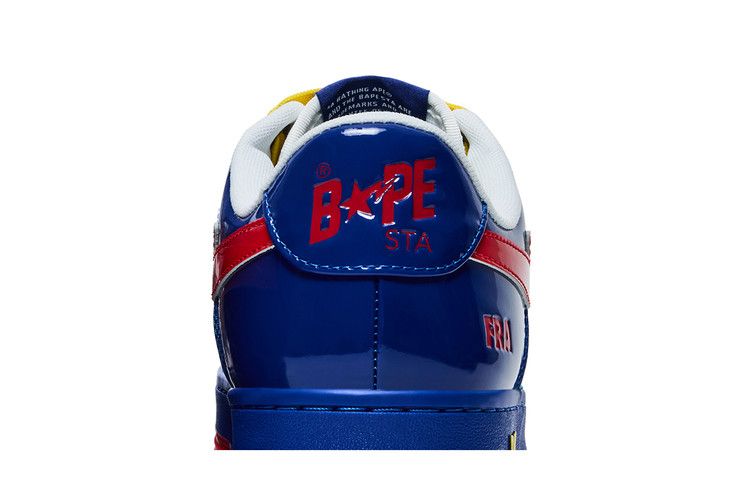KidSuper x Bape Sta 'SuperBape Cup - France' — Blue/White/Yellow