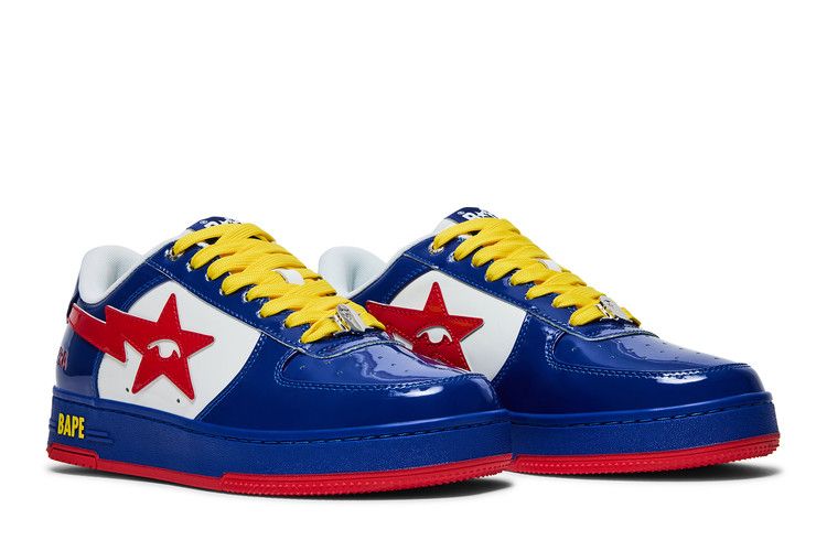 KidSuper x Bape Sta 'SuperBape Cup - France' — Blue/White/Yellow