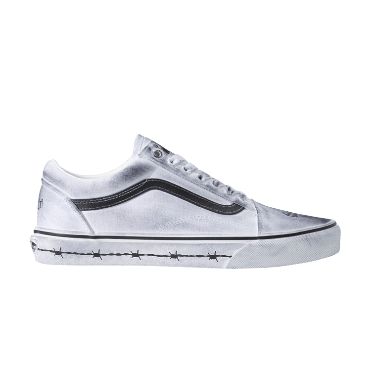 Travis Barker x Vans Old Skool 'White' — White