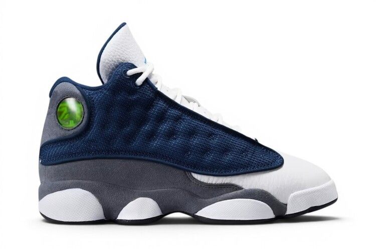 Air Jordan 13 Retro GS 'Flint' 2026 — Navy/University Blue-Flint Grey-White