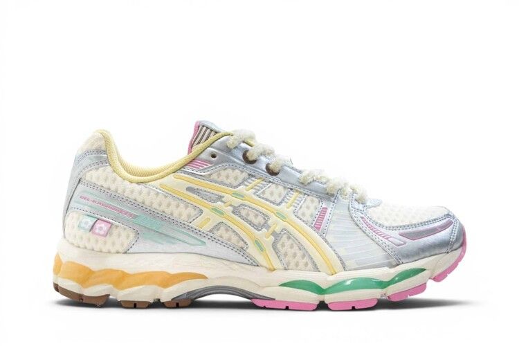 VANDYTHEPINK x ASICS Gel Kayano 12.1 'Vanilla' — Antique White/Multi-Color
