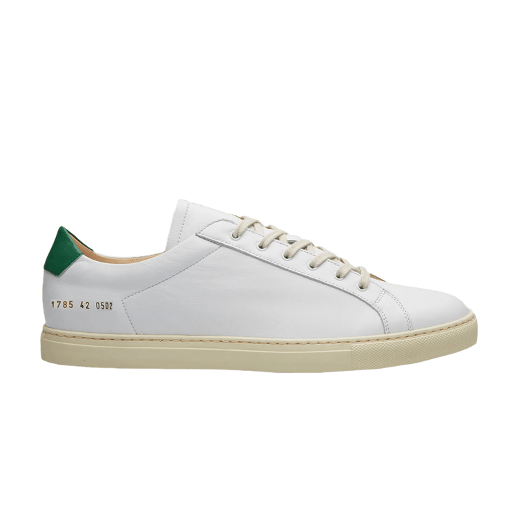 Common Projects Achilles Retro Low 'White Green' — White/Green