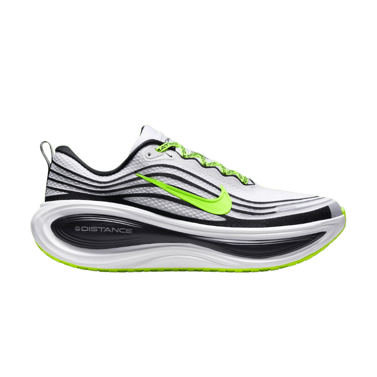 Distance x Nike Vomero Plus 'White Metallic Silver Black Volt' — White/Metallic Silver-Black-Volt