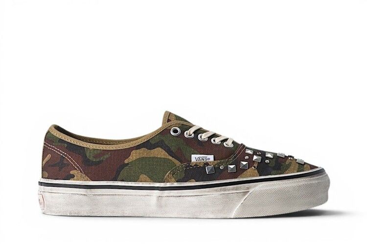 Vans Premium Authentic 'Woodland Camo Green' — Woodland Camo Green