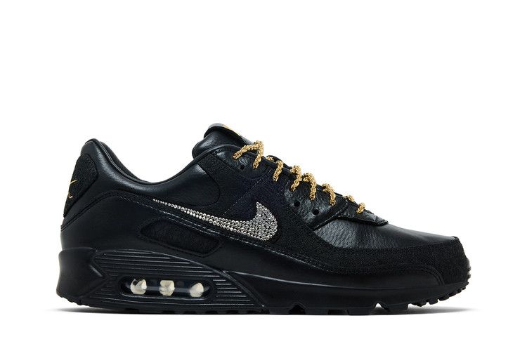 Victor Solomon x Nike Air Max 90 'ASW' — Black/Black-Metallic Gold (2)
