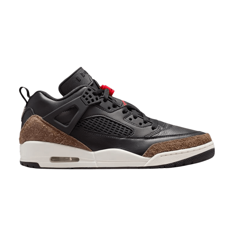 Air Jordan Spizike Low 'Black University Red Palomino' — Black/University Red-Palomino-Phantom