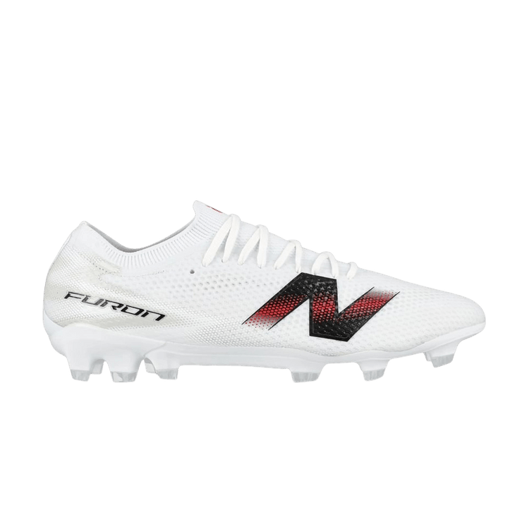 New Balance Furon v9 Pro FG Core 'White Black Red' — White/Red