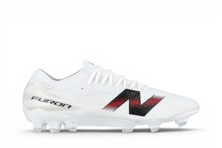New Balance Furon v9 Pro FG Core 'White Black Red' — White/Red