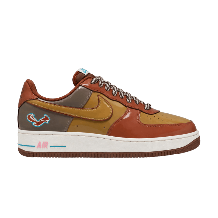 NIGO x J-Hope x Nike Air Force 1 ‘01 'Burnt Sunrise' — Burnt Sunrise/Metallic Gold/Taupe/Chlorine Blue/Arctic Punch/Sail