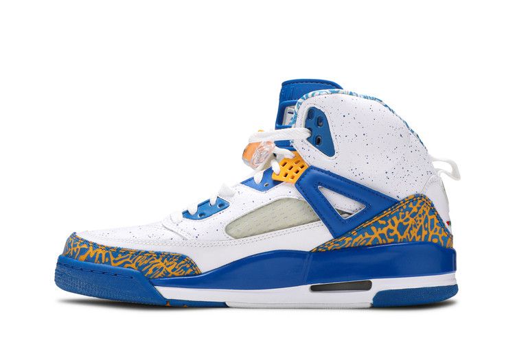 Air Jordan Spizike 'Do The Right Thing' — White/Varsity Red-Argon Blue-Pro Gold