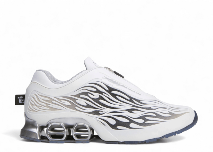 Hellstar x adidas Megaride S2 'White Black Silver' — White/Black/Silver