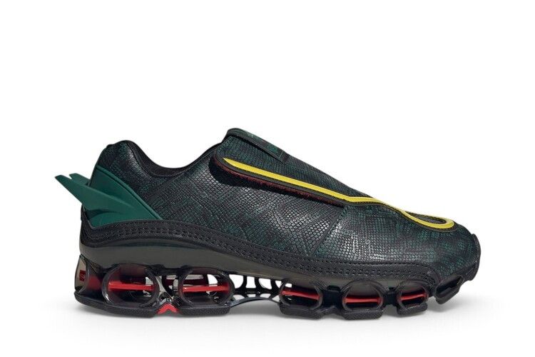 PokéMon x adidas Megaride 'Rayquaza' — Green/Yellow/Green