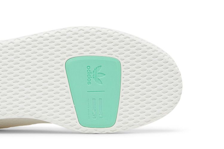 Pharrell x adidas Tennis Hu 'White' — Footwear White/Footwear White/Green Glow