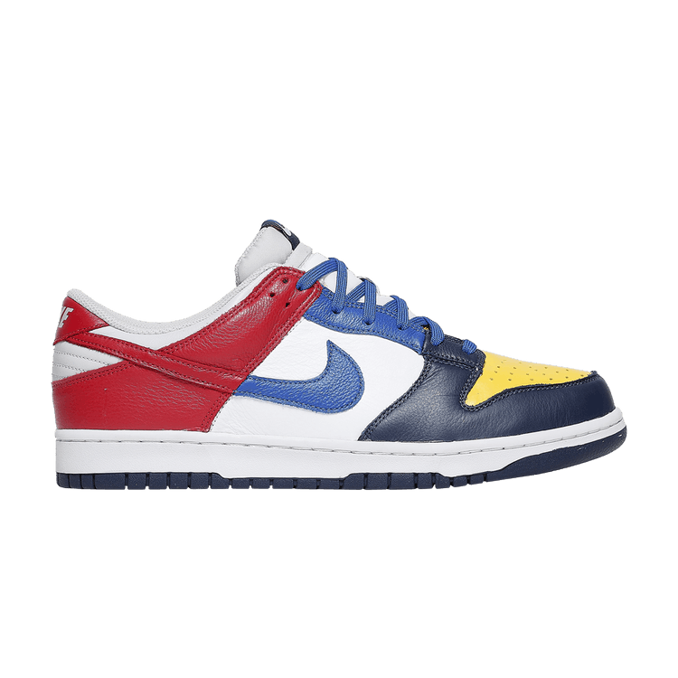 Nike Dunk Low Japan QS 'What The' 2017 — Midnight Navy/Varsity Maize