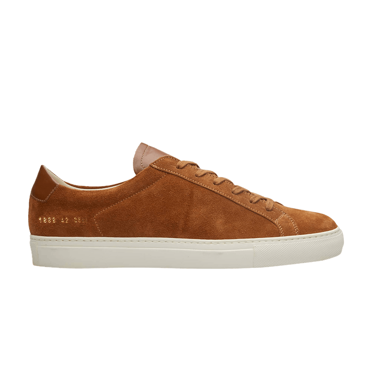 Common Projects Achilles Low Premium 'Tan Suede' — Tan
