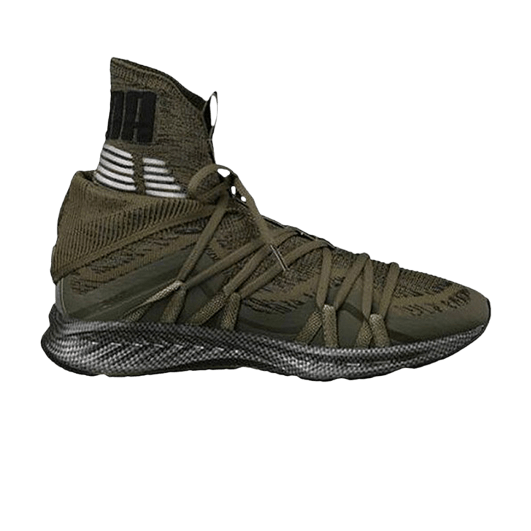 Puma Ignite Evoknit Fold CF 'Olive Night' — Olive Night/Black