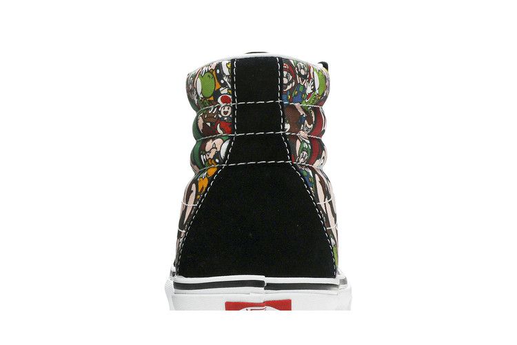 Nintendo x Vans Sk8-Hi Reissue 'Mario and Luigi' — Black/Multi-Color