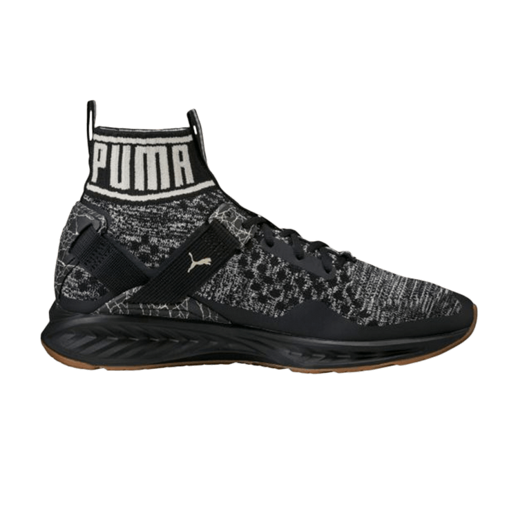 Puma Ignite evoKnit Hypernature 'Black Gum' — Puma Black/Birch/Whisper White