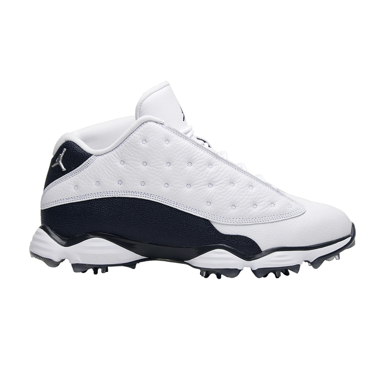 Air Jordan 13 Golf 'Midnight Navy' — White/Midnight Navy/Metallic Silver