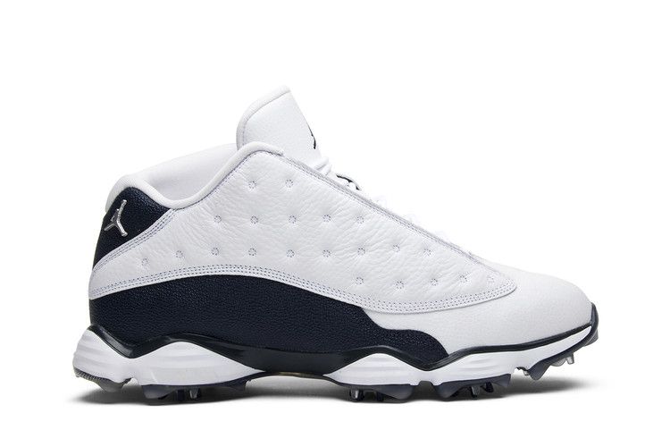 Air Jordan 13 Golf 'Midnight Navy' — White/Midnight Navy/Metallic Silver