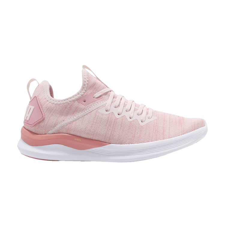 Puma Wmns Ignite Flash EvoKNIT 'Bridal Rose' — Pastel Parchment/Bridal Rose