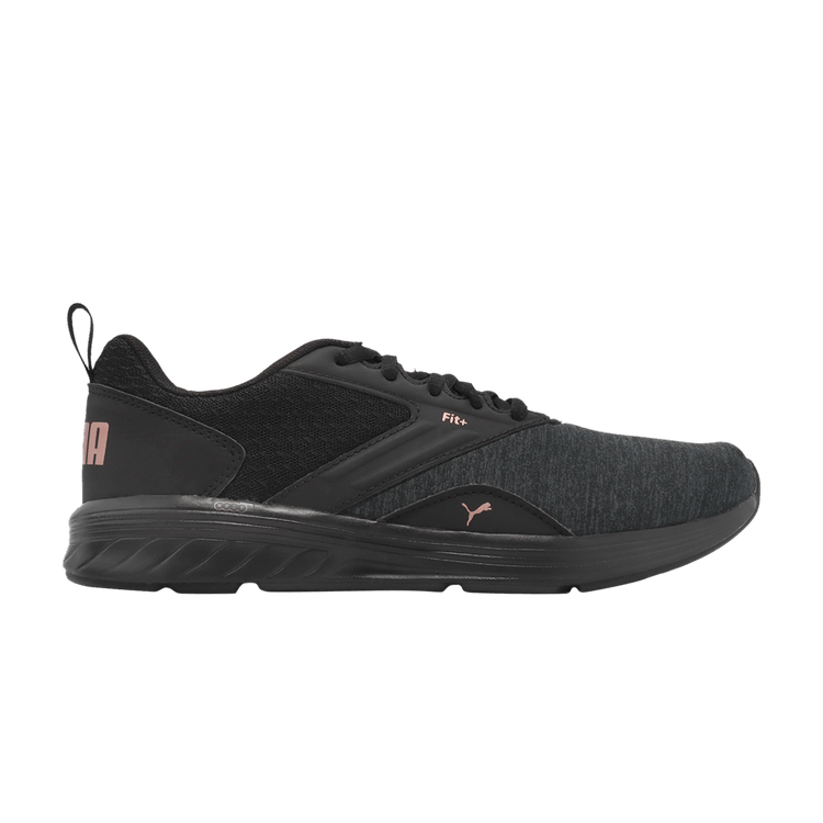 Puma NRGY Comet 'Black Rose Gold' — Black/Rose Gold