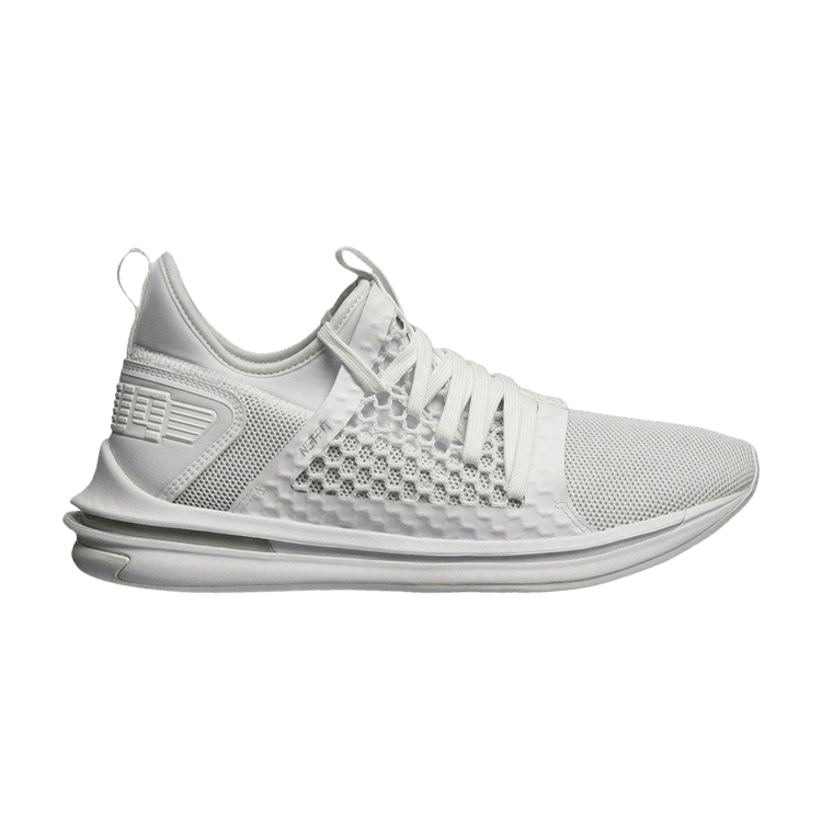 Puma Ignite Limitless SR Netfit 'Triple White' — White/White
