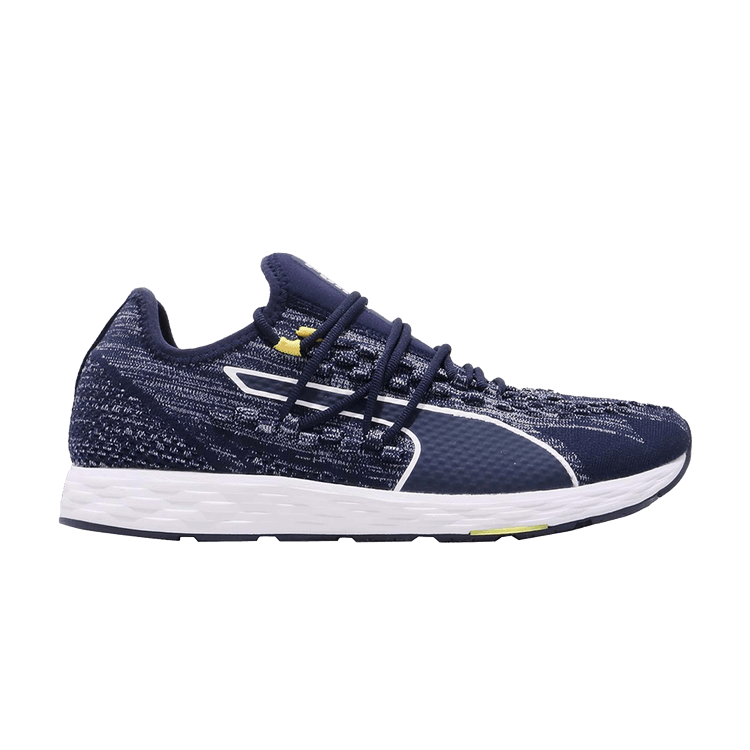 Puma Speed 300 Racer 'Peacoat' — Peacoat/White/Blazing Yellow