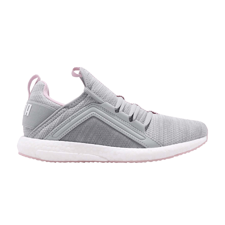 Puma Wmns Mega NRGY Heather Knit 'Quarry' — Quarry/Winsome Orchid/White