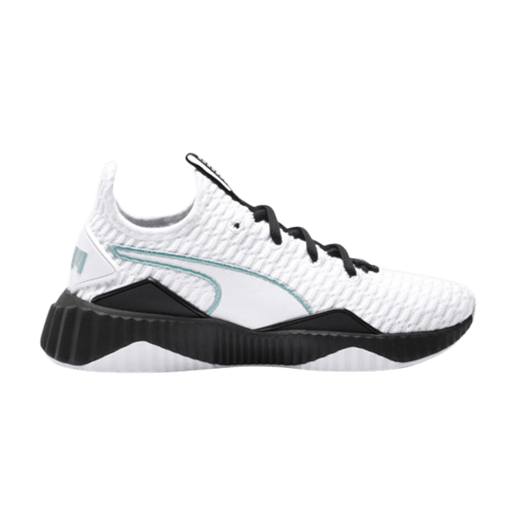Puma Defy Jr 'White Aquifer' — White/Black-Aquifer